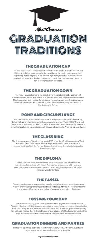 Most Common Graduation Traditions