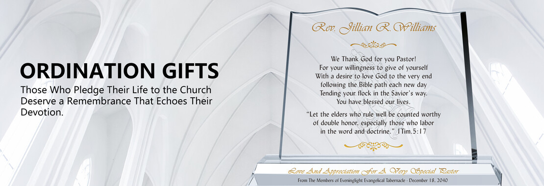 Ordination Gifts for Deacons, Pastors, and Priests - Banner 1