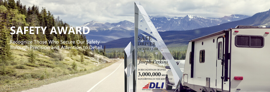 Custom Crystal Safety Award Plaques  - Banner 1