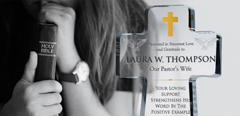 Pastor's Wife Appreciation Quotes For Gift Plaques | Crystal Central