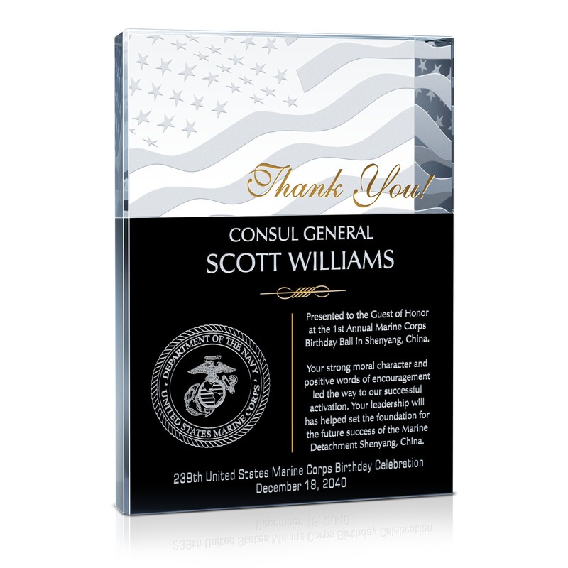 Gift for USMC Birthday Ball Guest of Honor