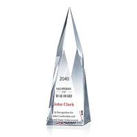 Crystal Top Salesperson of the Year Award Trophy
