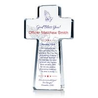 Christian Prayers Gift Plaque for Police Officer