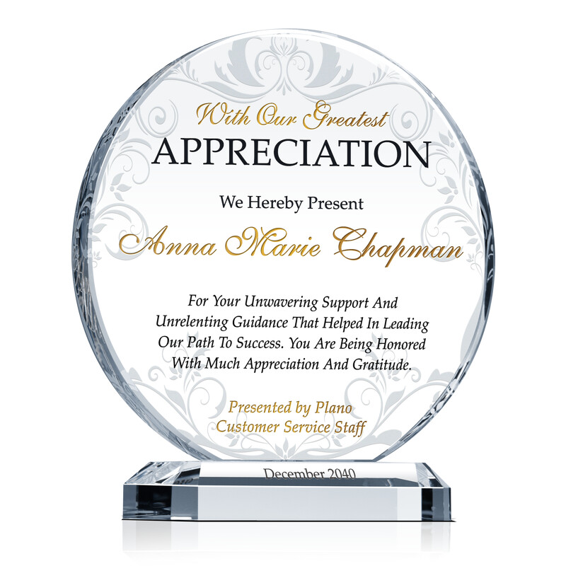 Employee Recognition Award Examples