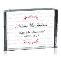 Love is Patient Wedding Anniversary Gift