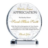 Circle Appreciation Gift Plaque
