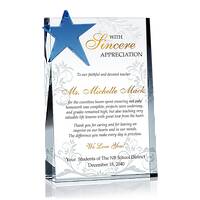 Star Employee Recognition Plaque