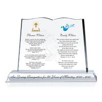 Crystal Bible for Pastor and His Wife