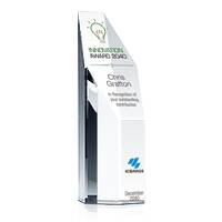 Personalized Crystal Corporate Innovation Award Trophy