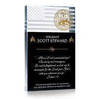 Army Soldier’s Creed Plaque