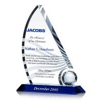 Sailboat Retirement Gift Plaque