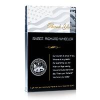 Military Thank You Plaque