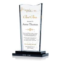 Boss Day Appreciation Gift – Best Boss Award Trophy