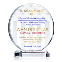 Police Thank You Plaque