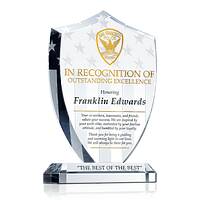 Police Recognition Award Plaque