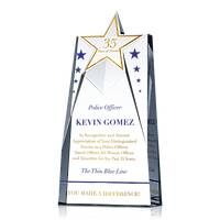 Police Officer Service Recognition Plaque