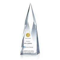 Crystal Summit Years of Service Award Plaque