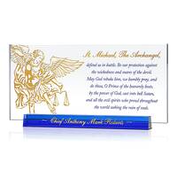 St Michael Prayer Gift Plaque for Police chief
