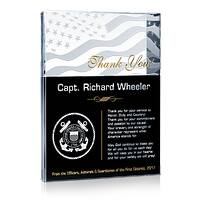 USCG Appreciation Plaque