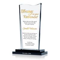 “Blessing on your Retirement” Religious Employee Retirement Gift plaque