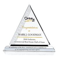 Real Estate Hall of Fame Induction Award Plaque