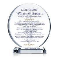 Policeman’s Prayer Gift Plaque