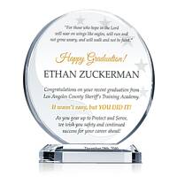 Police Academy Graduation Plaque