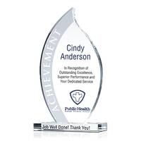 Flame Achievement Plaque