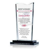 Best Wishes Graduation Plaque from Family