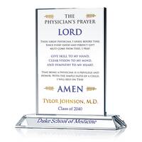 Personalized Medical School Graduation Gift with The Physician’s Prayer