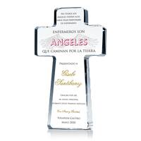 Cruz de Apreciación Con Alas de Ángel Para Enfermera