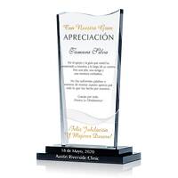 Regalo de Cristal de Despedida Para Jefe, Gerente, Supervisor