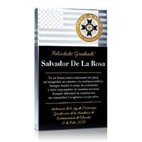 Regalo de Graduación Policial con Juramento de Honor