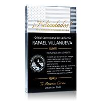 Aplicación de la Ley Juramento de Honor Placa de Graduación 