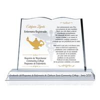 Placa de Regalo de Graduación de Enfermería