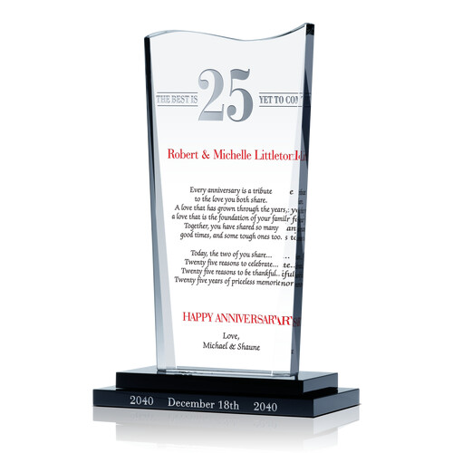 Happy 25th Anniversary Wishes for Special Couple