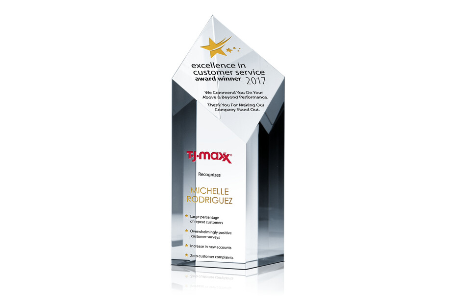 Excellence In Customer Service Award Winner