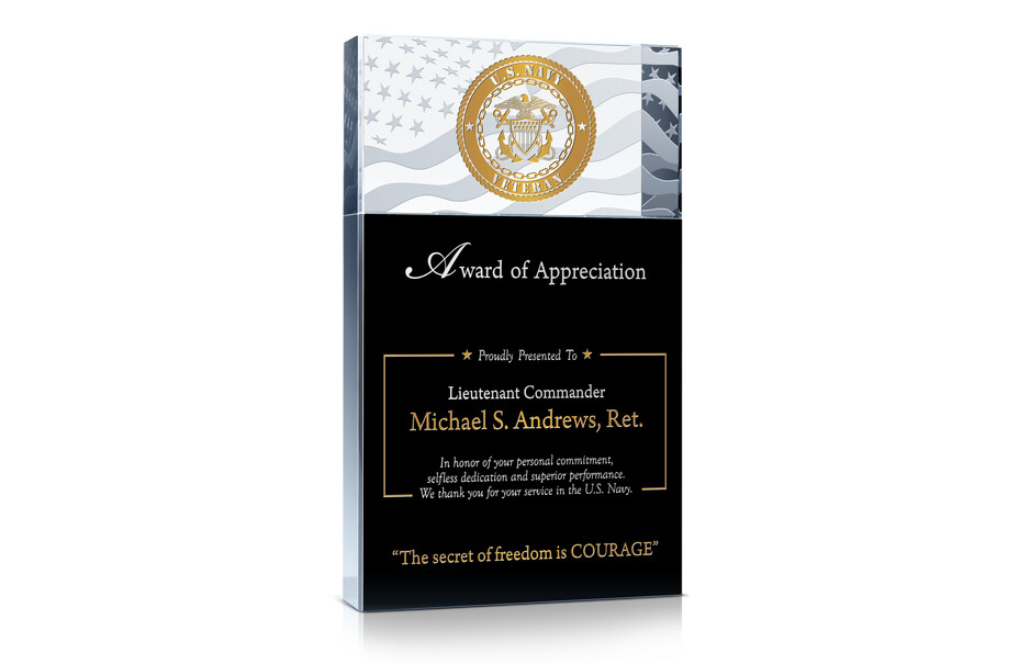 US Navy Veteran Appreciation Award