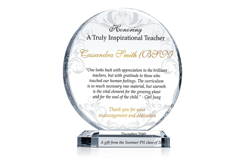  Gift to Honor an Inspirational Teacher