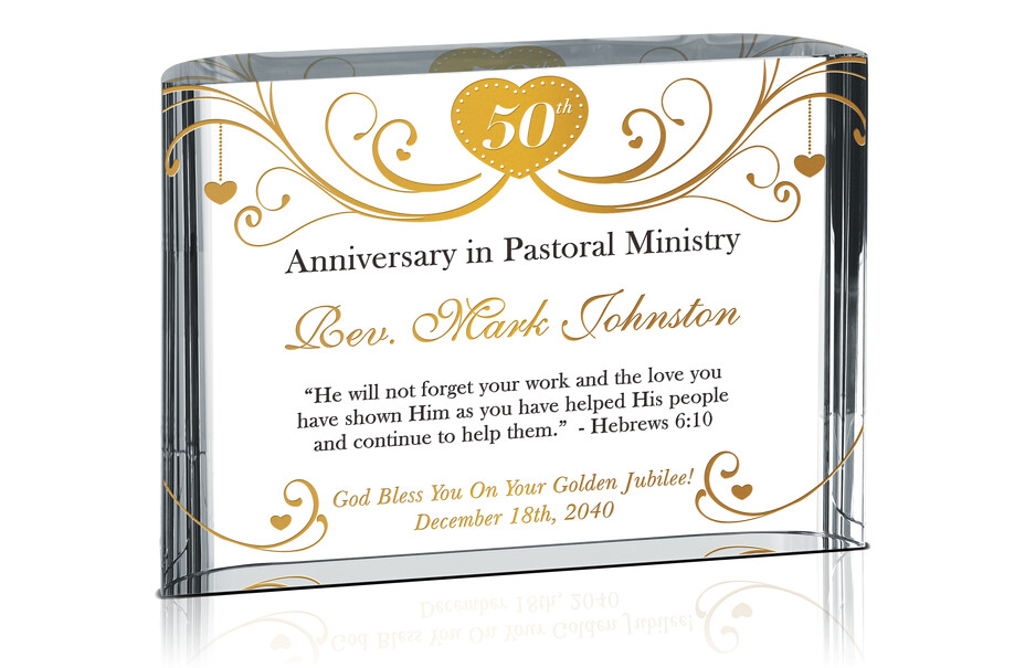 Golden Anniversary in Pastoral Ministry Gift
