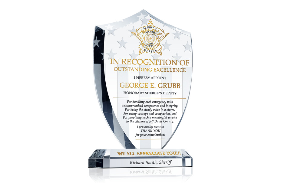 Sheriff’s Deputy Appreciation Award