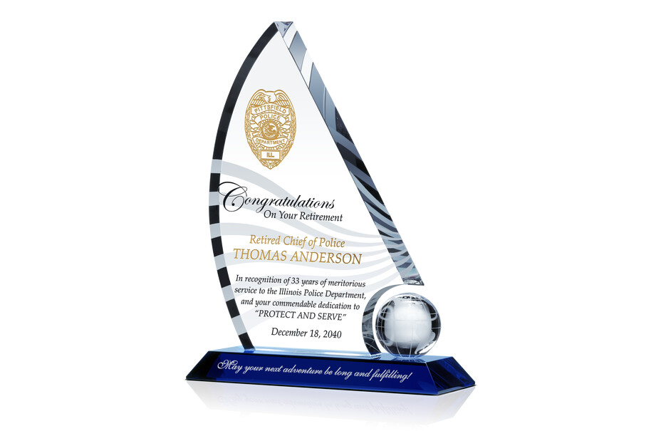 Congratulations on Policeman Retirement 