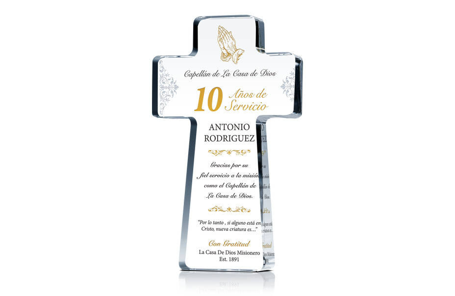 Años de Servicio Premio para Capellán
