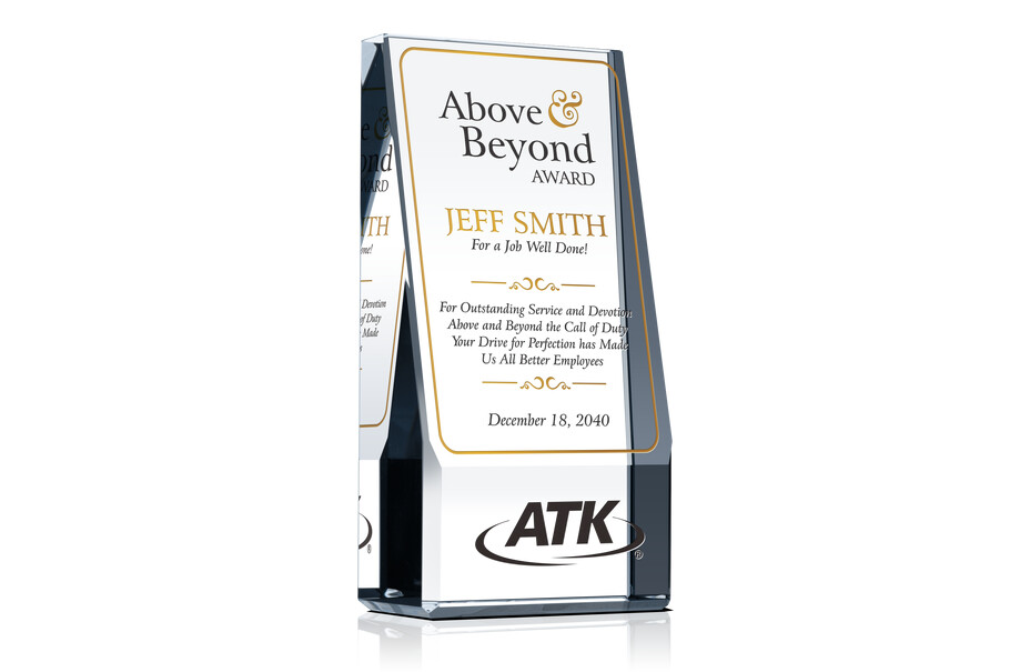 Above & Beyond Employee Award