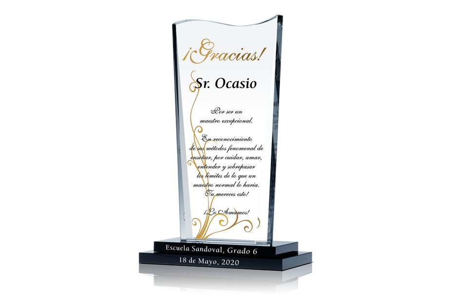 Regalo Ondulado de Gracias 