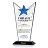 Crystal Star Employee of the Year Award Plaque
