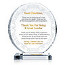 Custom Thank You Plaque for Boss – Inspirational Gift for Great Leadership