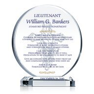 Policeman's Prayer Gift Plaque