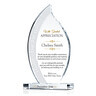 Crystal Flame Leadership Appreciation Award Plaque
