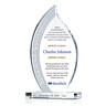 Flame Employee Departing Appreciation Award Plaque